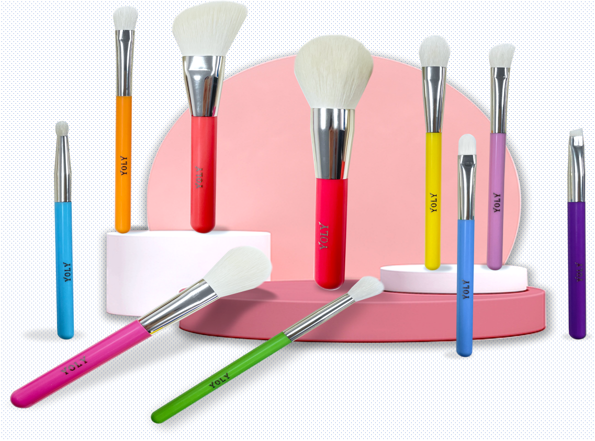 Yoly lærer dig, hvordan du vælger makeupbørster