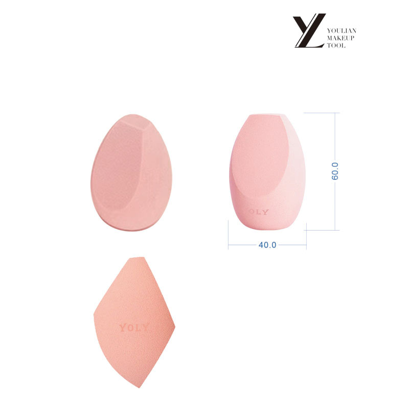 PU uregelmæssig polygon makeup svamp